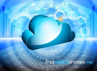 Cloud Computing Stock Image