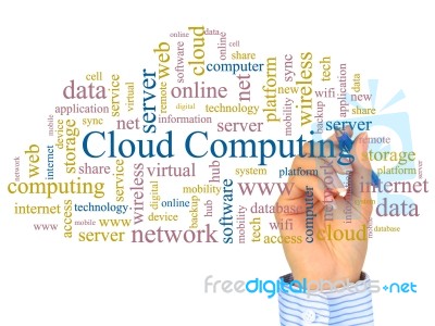 Cloud Computing Stock Photo