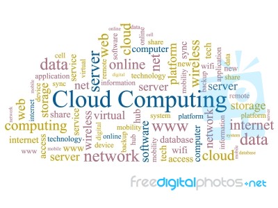 Cloud Computing Stock Photo