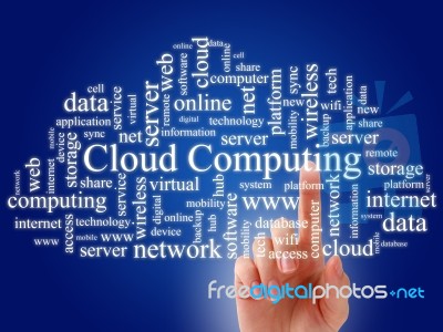 Cloud Computing Stock Photo