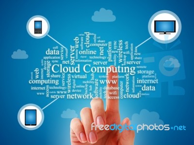 Cloud Computing Stock Photo