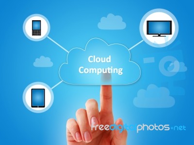 Cloud Computing Stock Photo