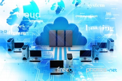 Cloud Computing Stock Image