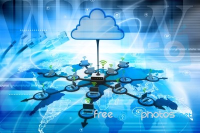 Cloud Computing Stock Image