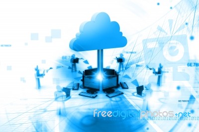 Cloud Computing Stock Image