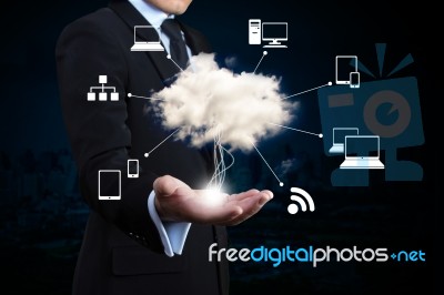 Cloud Computing Stock Photo