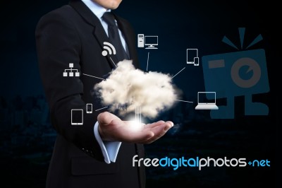 Cloud Computing Stock Photo