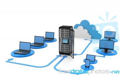 Cloud Computing Stock Image