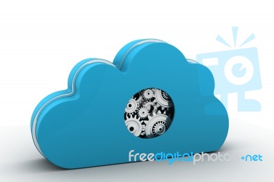 Cloud Computing Concept Stock Image