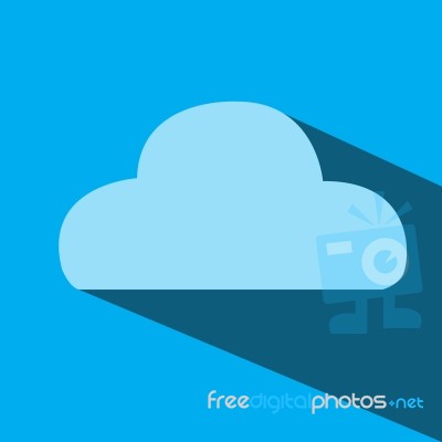 Cloud  Icon Stock Image