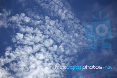 Cloud Scape, Cloud Scape In Railny Season Stock Photo