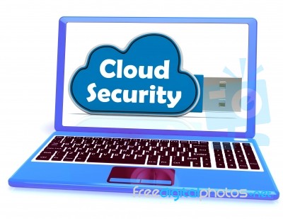 Cloud Security Memory Shows Account And Login Stock Image