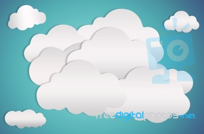 Clouds And Blue Sky Stock Image