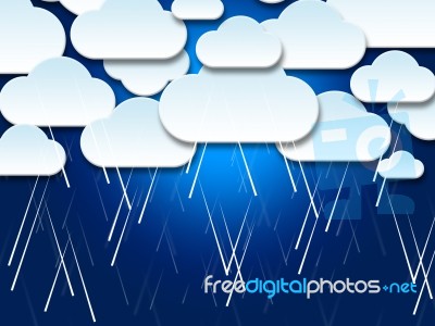 Clouds Background Represents Text Space And Abstract Stock Image