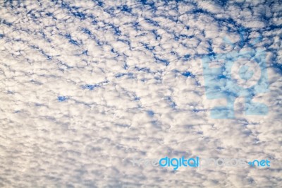 Clouds Form Phenomena Stock Photo