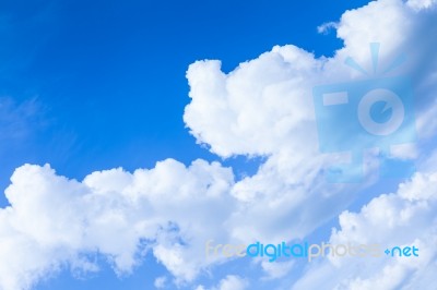 Clouds In Sky Stock Photo