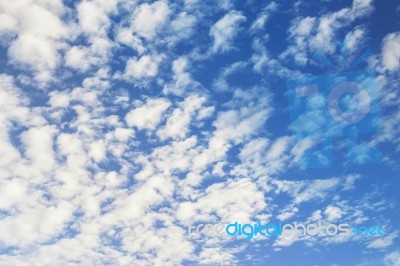 Clouds On Blue Sky Stock Photo