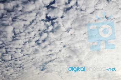 Clouds With Background Details Stock Photo