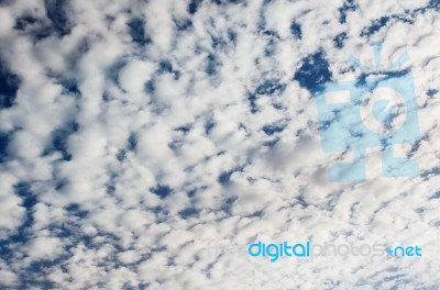 Clouds With Background Details Stock Photo