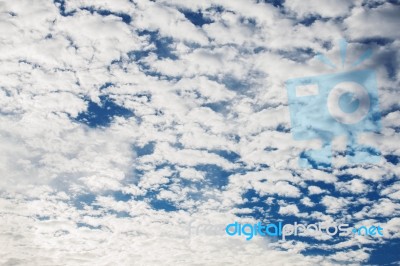 Clouds With Beautiful Of Background Stock Photo