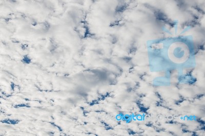 Clouds With Beautiful On Sky Stock Photo