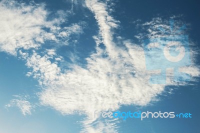 Clouds With Beauty Stock Photo