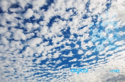 Clouds With Blue Sky Stock Photo