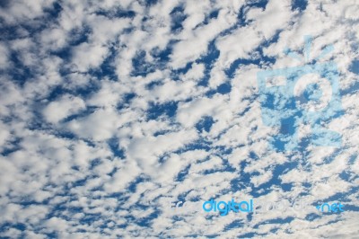 Clouds With The Beauty Background Stock Photo