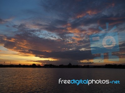 Cloudy Day Stock Photo