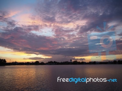 Cloudy Day Stock Photo