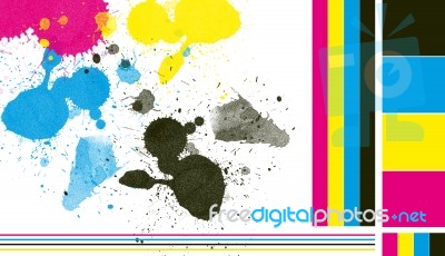 CMYK Stock Image