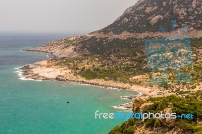 Coastal Landscape In Vietnam Stock Photo