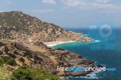 Coastal Landscape In Vietnam Stock Photo