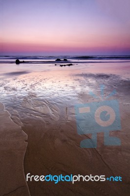 Coastline Area Of Sagres, Portugal Stock Photo