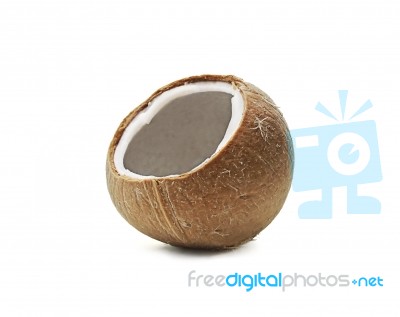 Coconut Shell Stock Photo