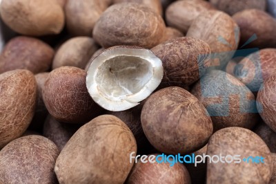 Coconuts Stock Photo