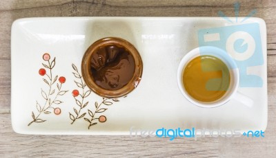 Coffee And Chocolate Stock Photo