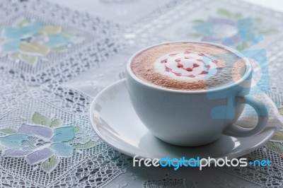 Coffee Art Stock Photo