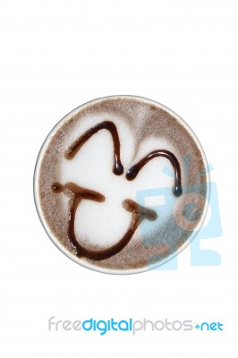 Coffee Art Stock Photo