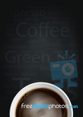 Coffee Background Stock Image