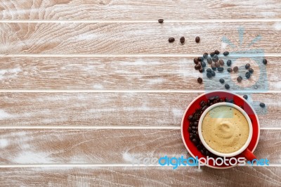 Coffee Background Stock Photo