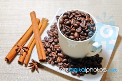 Coffee Beans Stock Photo