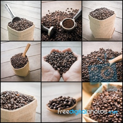 Coffee Beans Stock Photo