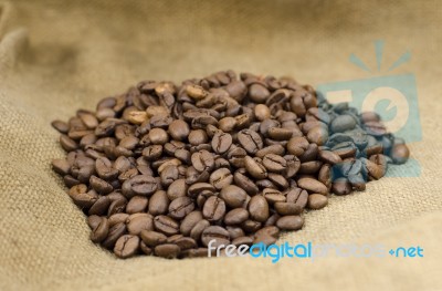 Coffee Beans Stock Photo