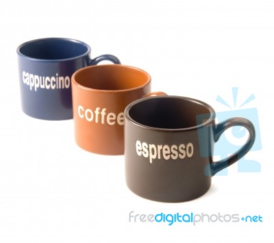 Coffee Cups Stock Photo