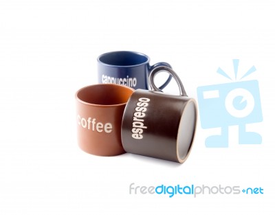 Coffee Cups Stock Photo