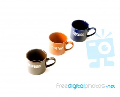 Coffee Cups Stock Photo