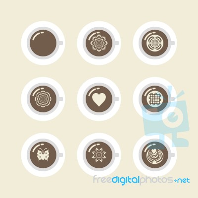 Coffee Icon Stock Image