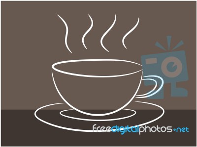 Coffee Illustration Stock Image