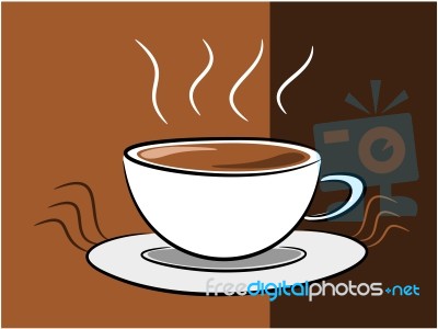 Coffee Illustration Stock Image